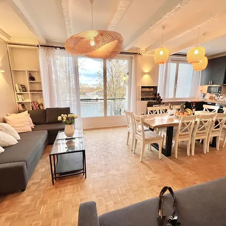 Parisnicostay - Cosy 4 Bedrooms Flat Seine River Parigi